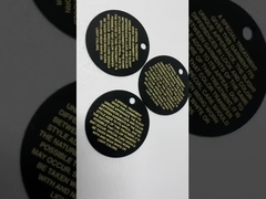 ملابس مخصصة تعليق العلامات واضحة ويمكن تخصيصها لحلول العلامات التجارية الخاصة بك