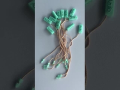 البلاستيك النسيج حبة الصلب المقاوم للصدأ الصفحة 0.2 بوصة قطر مع النهاية دائمة