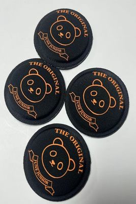 Customized Heat Transfer Clothing Labels Pet Size mm According To Your Request Or Artwork Label Type Printing Label