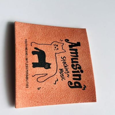 جينز مخصصة ملصق جلدي شعار العلامة التجارية مستطيلة لأغراض الكروشيه