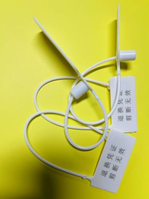 100 قطعة لكل حزمة ملابس ملابس ملابس ملابس علامة أمنية قابلة لإعادة الاستخدام لصناعة النسيج