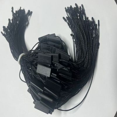 مخصصة مرنة سوينغ الأسود شنق علامة خيط للملابس الملابس