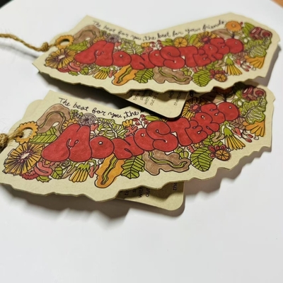 Easy To Plastic Clothing Hang Tag for Clear Identification And Organization