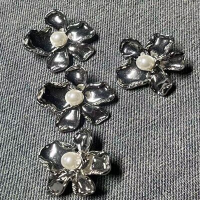 Solid Pattern Garment Accessory 7.1g Fashion Style Durable Lightweight Component for Clothing Enhancement