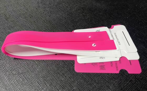 Magnetic Locking Mechanism Garment Security Tag Rectangle Form Easy To Attach And Remove Durable Retail Theft Prevention