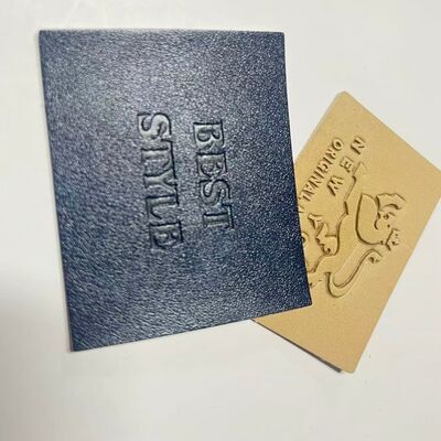 Customization Jeans Leather Label Durable Stylish Custom Leather Patch for Jeans Apparel Accessories