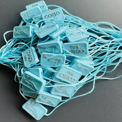 Casual Eco Friendly Plastic Tag Fastener Perfect Choice for Clothing Tags Durable and Secure Attachment